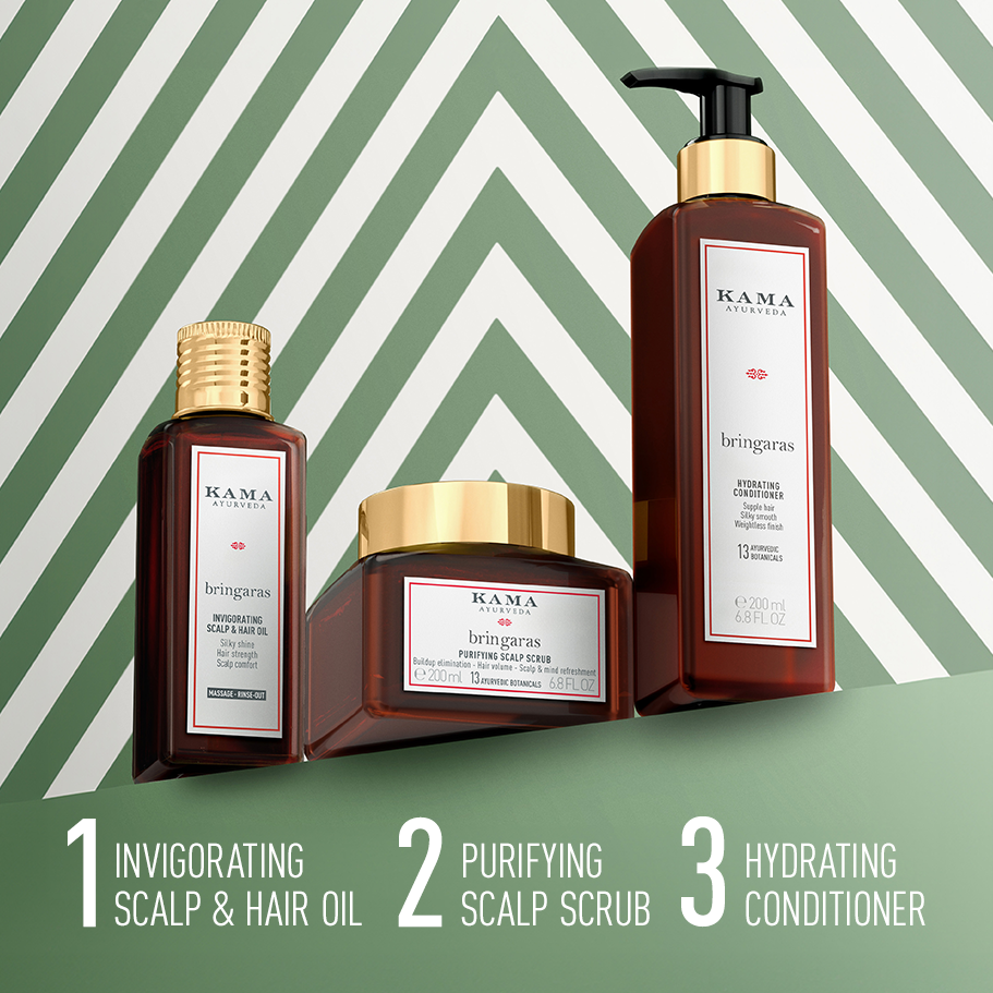 3-Step Purifying Hair Oiling Ritual