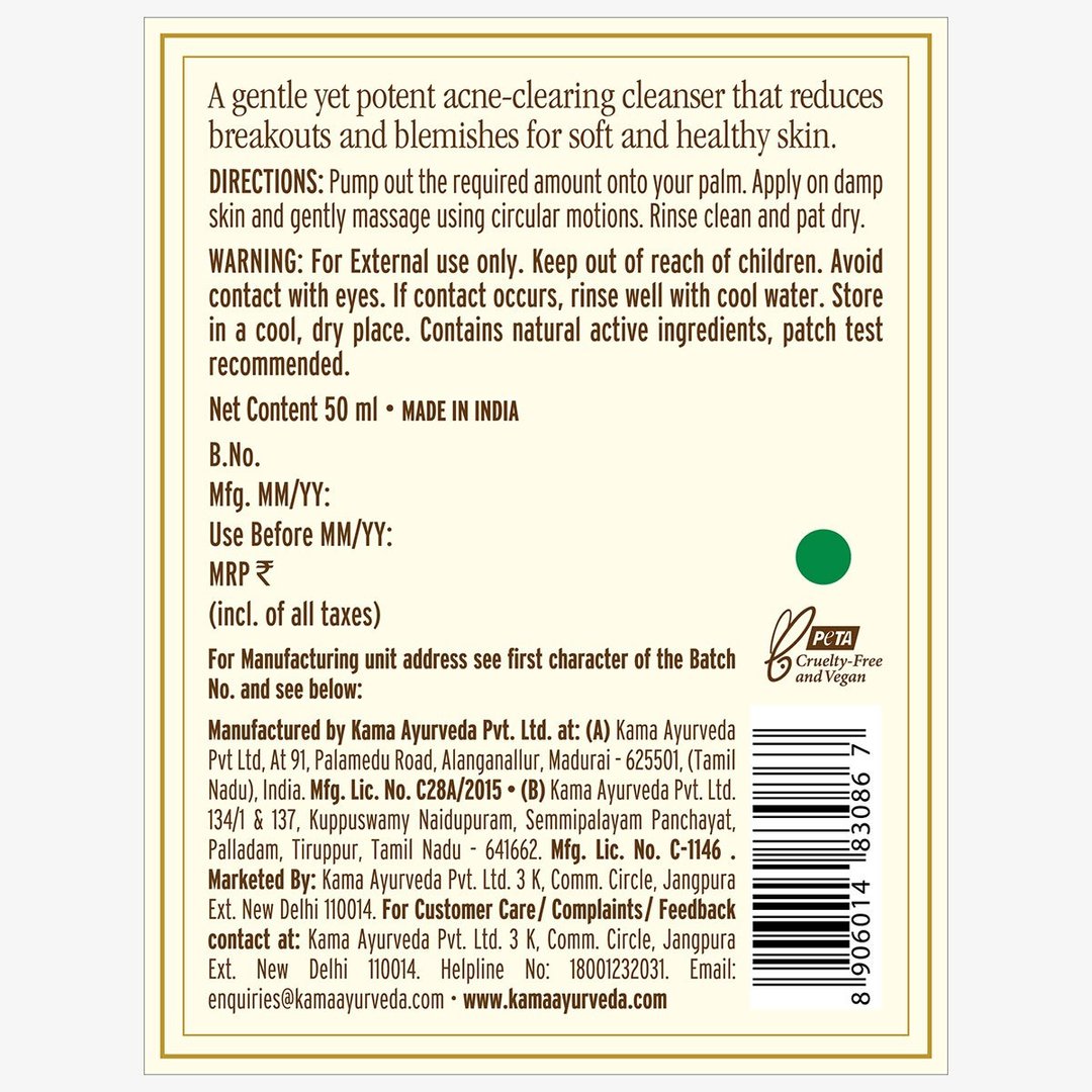 Anti Acne Cleansing Foam