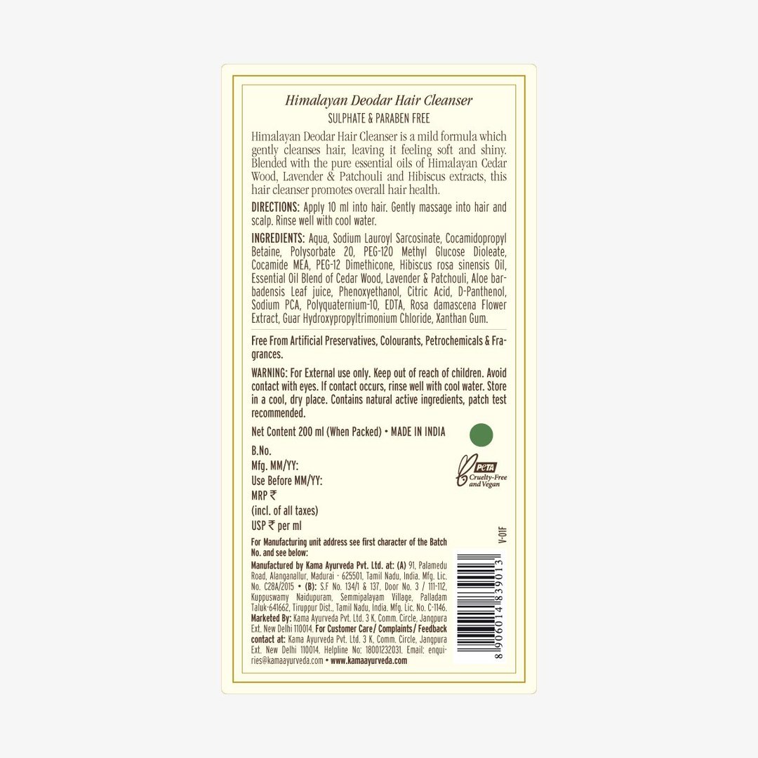 Himalayan Deodar Hair Cleanser