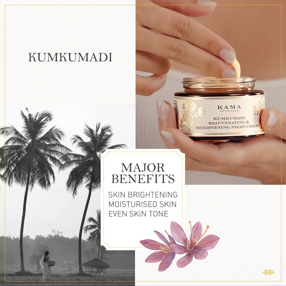 Kumkumadi Rejuvenating & Brightening Night Cream