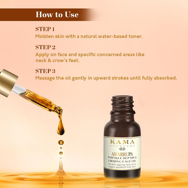 Amarrupa Wrinkle Repair & Firming Face Oil | With Centella Asiatica