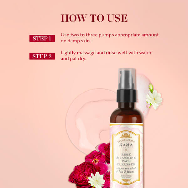 Rose Jasmine Face Cleanser | Cleansing, Refreshing and Hydrating
