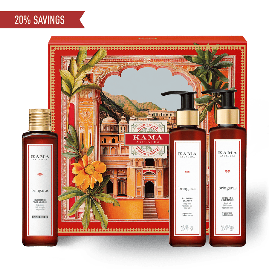 Bringaras Essential Hair-Oiling Ritual 