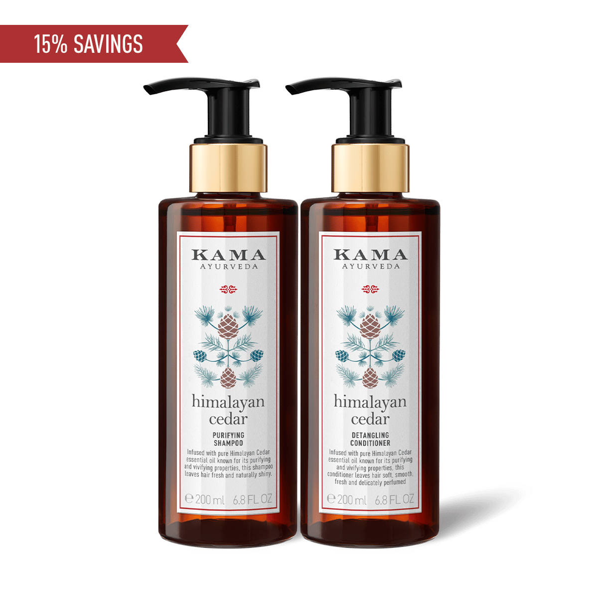 Himalayan Cedar Purify & Nourish Duo for men