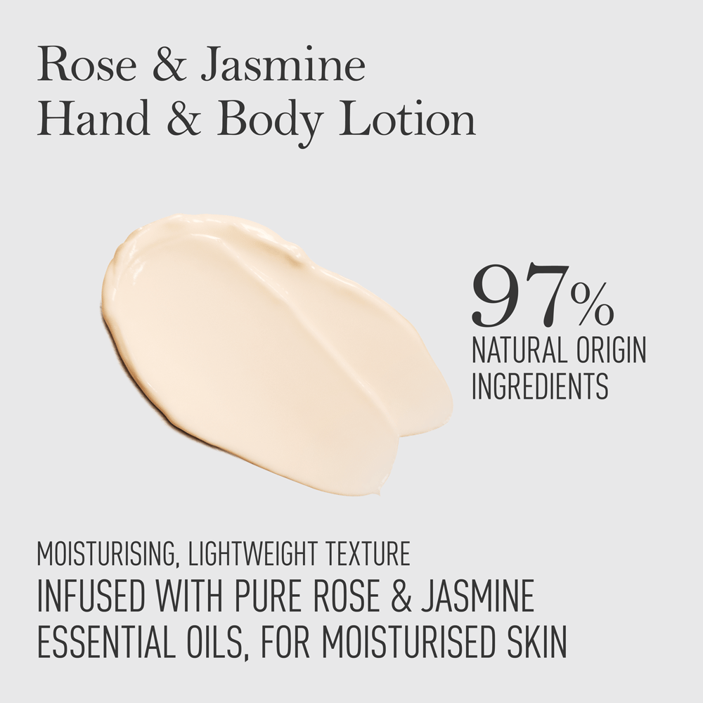 Rose & Jasmine Hand and Body Lotion 