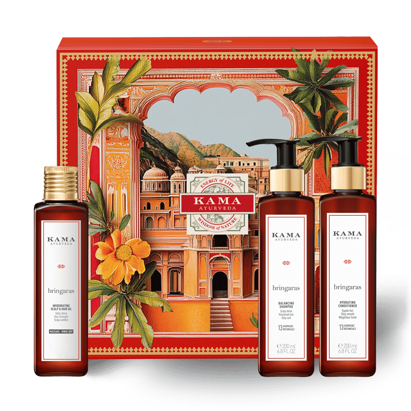 Bringaras Essential Hair-Oiling Ritual 