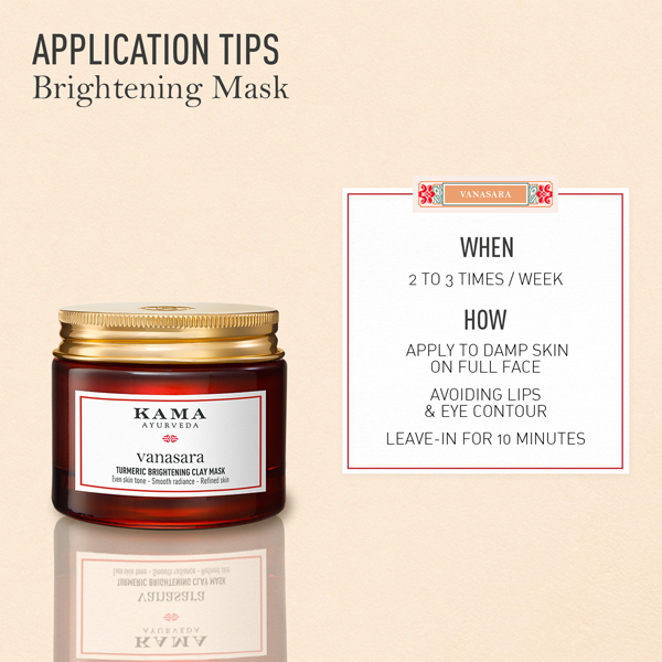 Vanasara Turmeric Brightening Clay Mask 