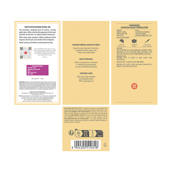 Kumkumadi Youth-Revitalising Facial Oil 