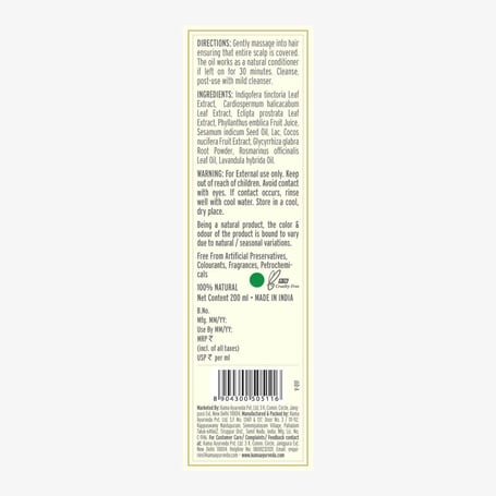 Bringadi Thailam Intensive Hair Treatment
