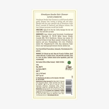 Himalayan Deodar Hair Cleanser