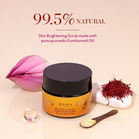 Kumkumadi Brightening Face Scrub
