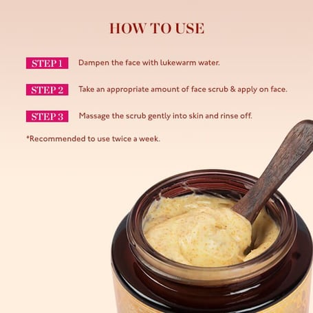 Kumkumadi brightening Face Scrub