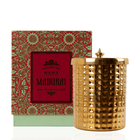 Madurai Candle with Brass Holder