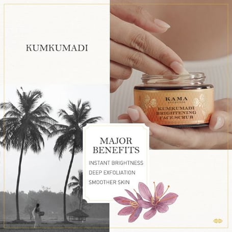 Kumkumadi brightening Face Scrub