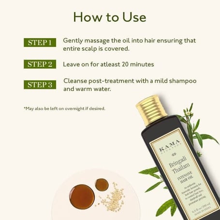 Bringadi Thailam Intensive Hair Treatment