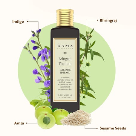 Bringadi Thailam Intensive Hair Treatment