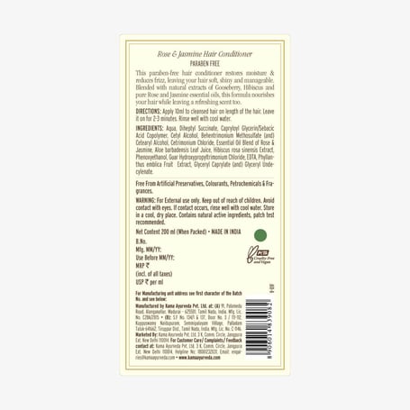 Rose & Jasmine Hair Conditioner