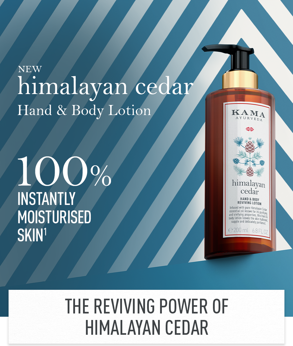Buy Himalayan Cedar Hand & Body Reviving Lotion | Kama Ayurveda