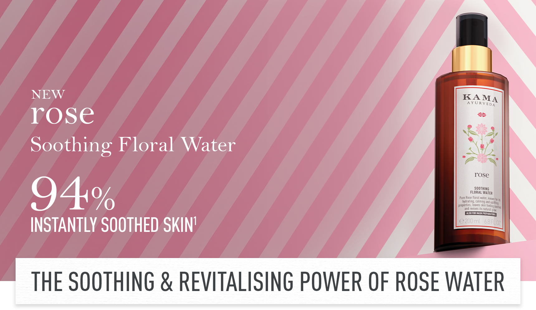 Buy Rose Soothing Floral Water | Hydrating Face Toner | Kama Ayurveda