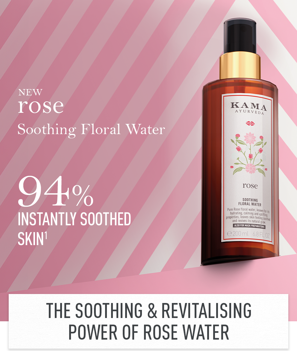 Buy Rose Soothing Floral Water | Hydrating Face Toner | Kama Ayurveda