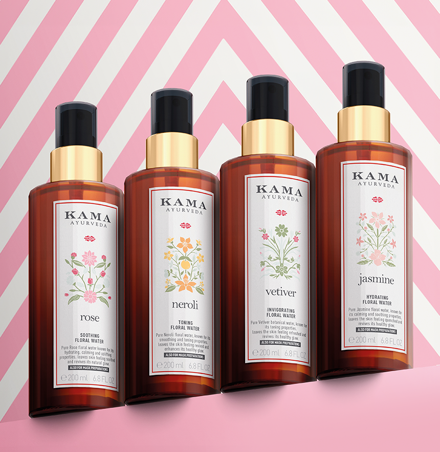 Buy Rose Soothing Floral Water | Hydrating Face Toner | Kama Ayurveda