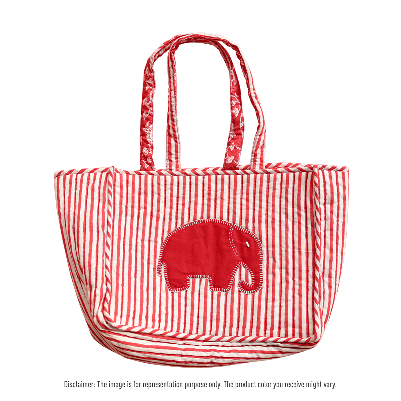 Kama Ayurveda X PDKF Elephant Tote