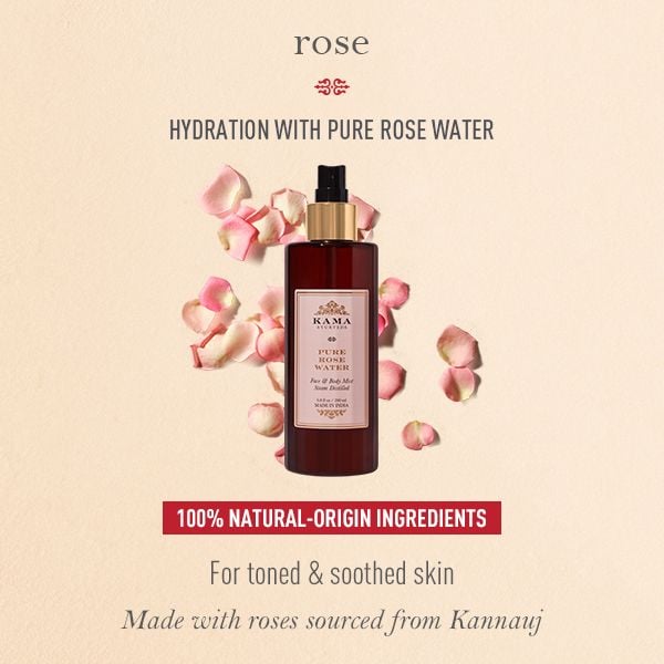 Pure Rose Water | Kama Ayurveda