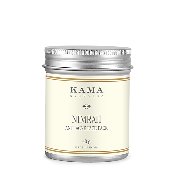 Nimrah Anti Acne Face Pack for Skin Inflammation - Kama Ayurveda