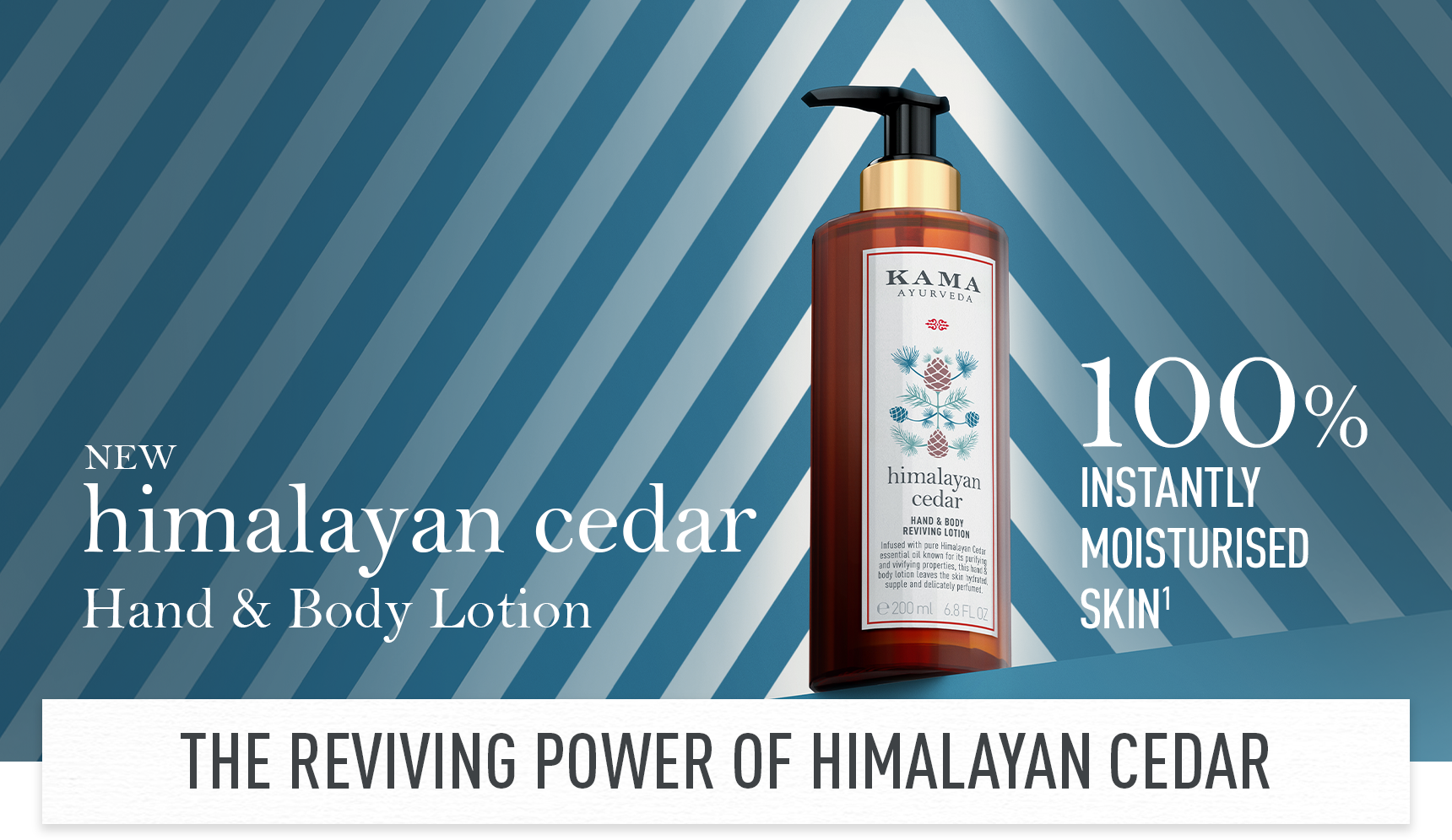 Buy Himalayan Cedar Hand & Body Reviving Lotion | Kama Ayurveda