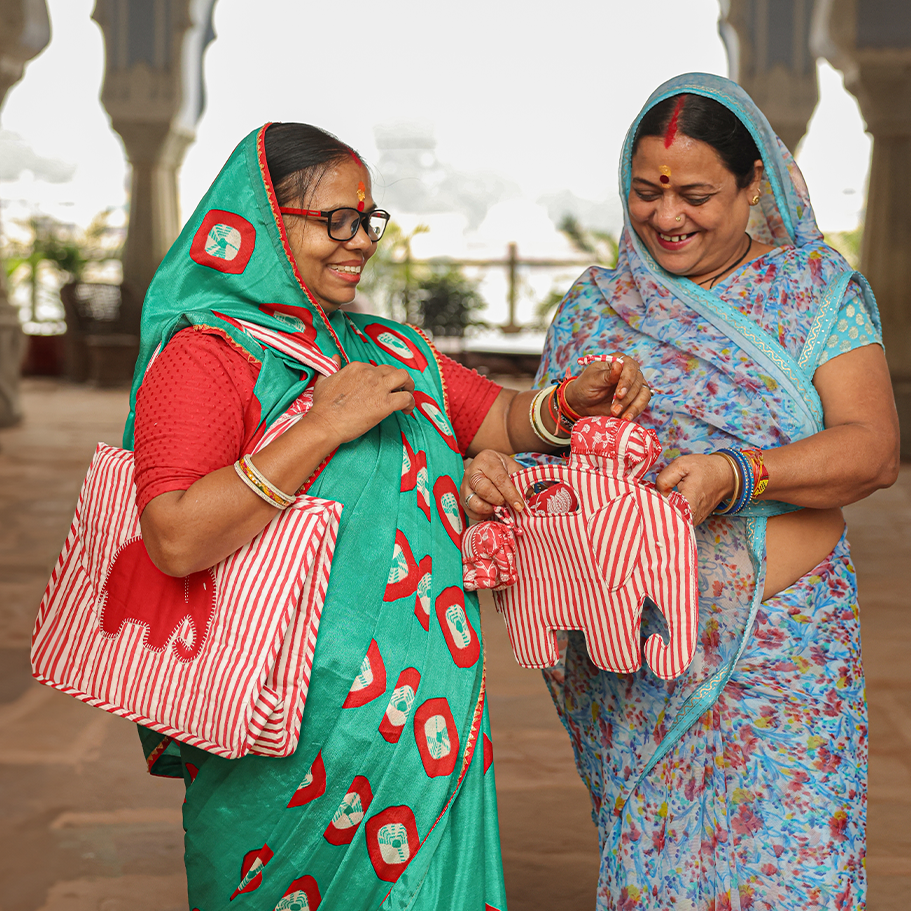 Kama Ayurveda x PDKF Haathi Clutch