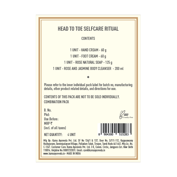 Head to Toe Selfcare Ritual