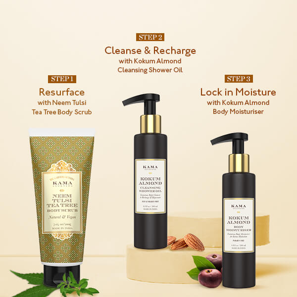 Kokum Almond Cleansing Shower Oil