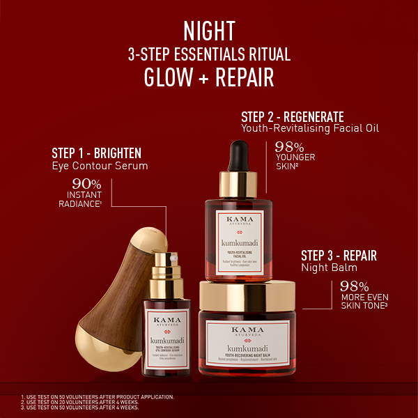 Kumkumadi Products | Youth & Glow Revitalising| Kama Ayurveda